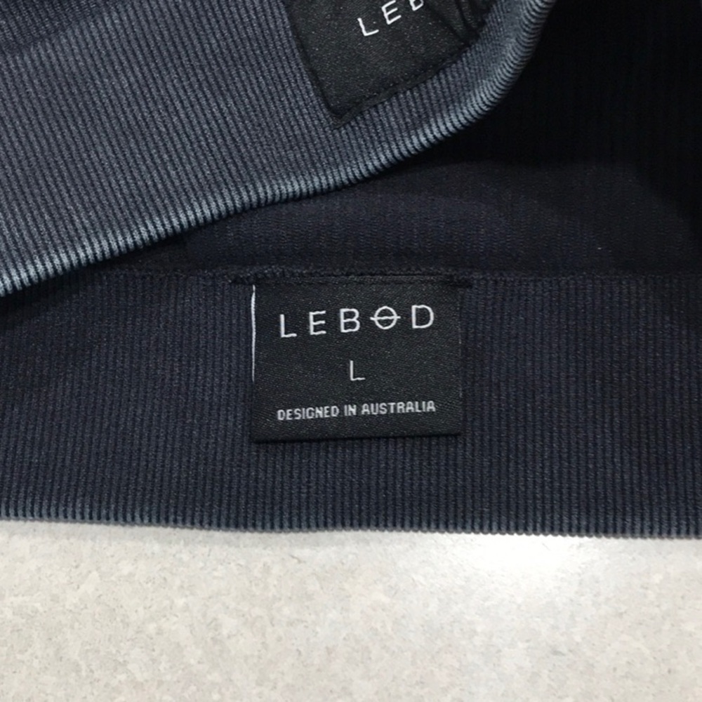 Lebod Cropped Rib Athletic Shirt - Picture 4 of 6